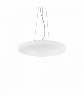 Weiße Pendelleuchte SMARTIES BIANCO 3 Lampen Durchmesser 12 cm