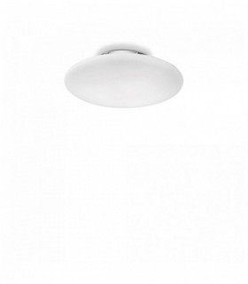White ceiling light SMARTIES BIANCO 3 bulbs Diameter 60 Cm