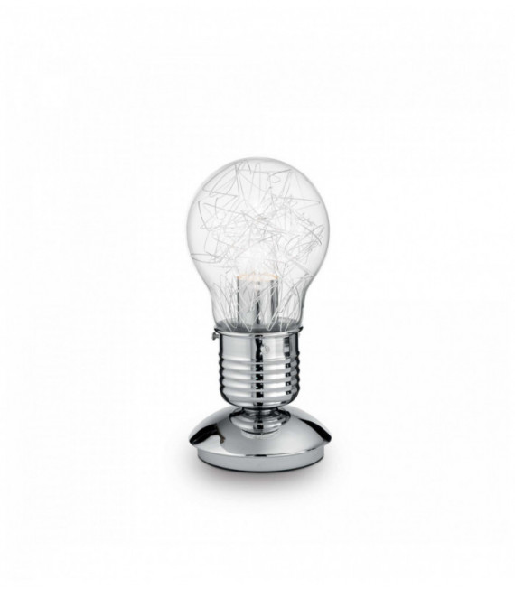 Aluminium Tischleuchte LUCE MAX 1 Glühbirne