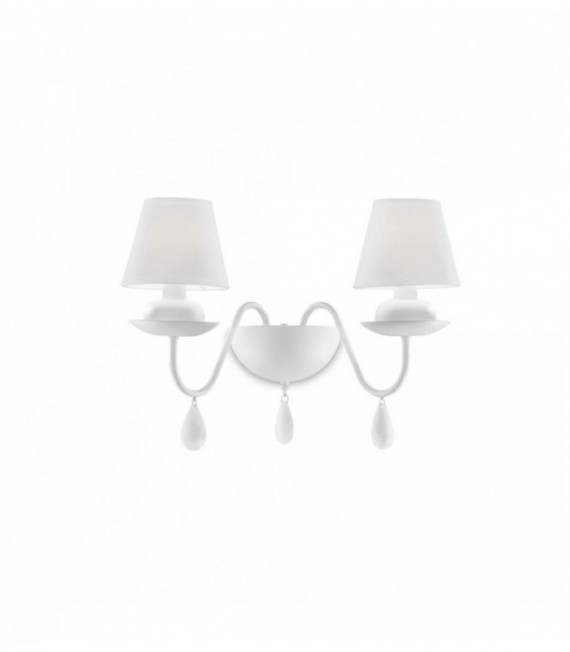 White WHITE wall light 2 bulbs
