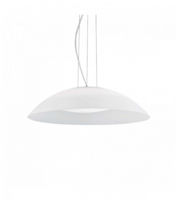 Lampada a sospensione bianca LENA 3 lampadine Larghezza 11 Cm