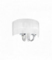 SWAN white wall light 2 bulbs