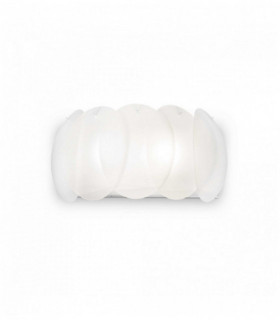 Aplique blanco OVALINO 2 bombillas
