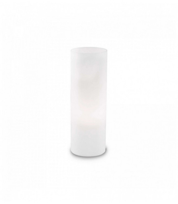 Lámpara de mesa EDO blanca 1 bombilla Ancho 54 Cm