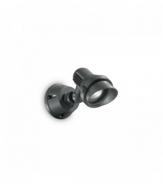 Applique murale Anthracite TERRA 1 ampoule Aluminium
