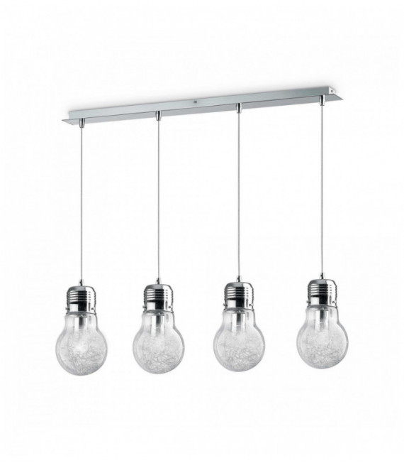 Lampada a sospensione in alluminio LUCE MAX 4 lampadine