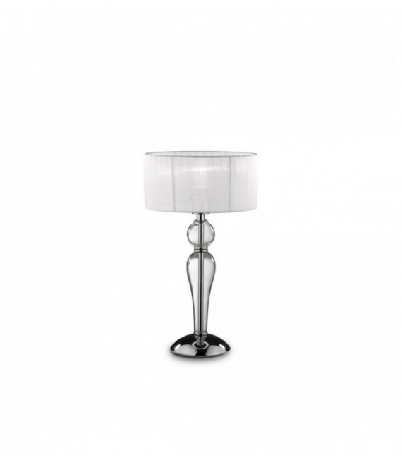 DUCHESSA Transparent table lamp 1 metal bulb