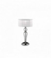Lampe de table Transparente DUCHESSA 1 ampoule en métal