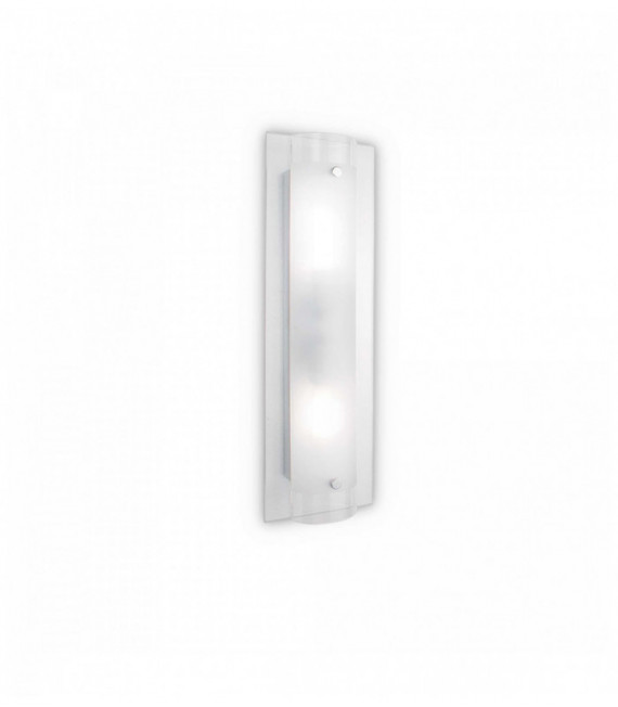 TUDOR Transparent wall light 2 bulbs