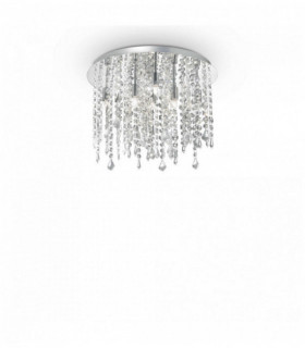 Plafón de cristal ROYAL crystal 8 bombillas