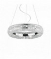 Suspension Chromée QUASAR 10 ampoules