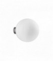 White wall light MAPA BIANCO 1 bulb Diameter 15 Cm