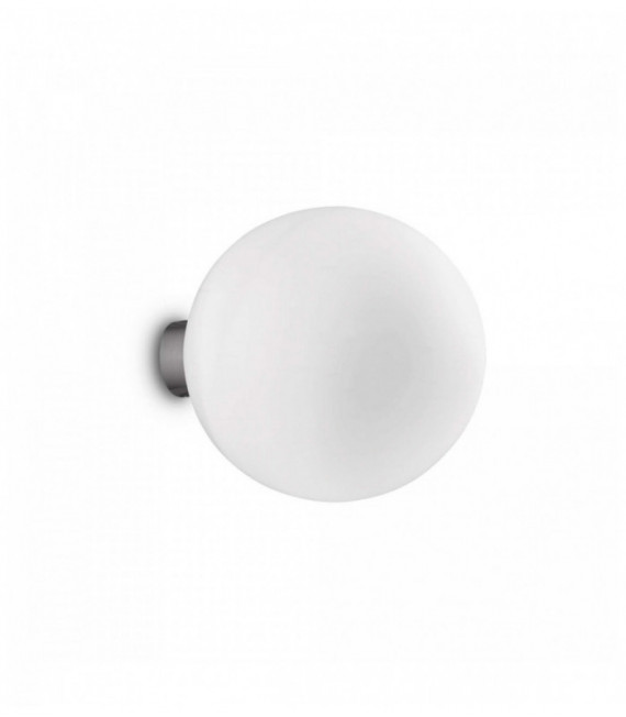 Applique bianca MAPA BIANCO 1 lampadina Diametro 20 Cm