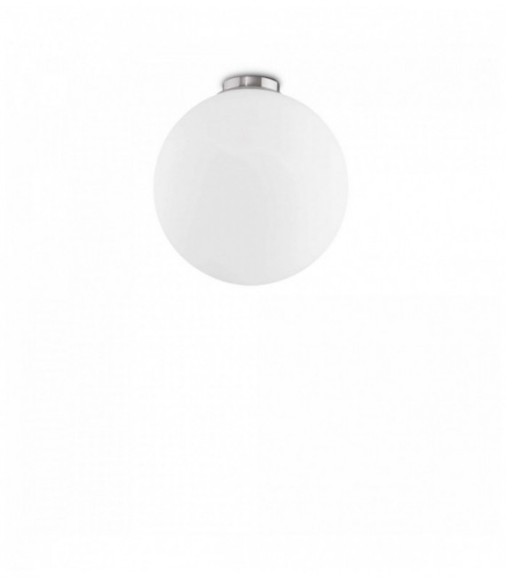 MAPA BIANCO white ceiling lamp 1 bulb