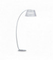 Silver floor lamp PAGODA 1 bulb