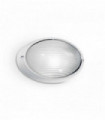 White MIKE 1-light metal wall light
