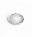 White MIKE 1-light wall light