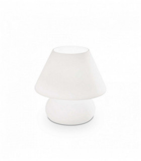 White PRATO table lamp 1 bulb Width 60 Cm