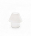 White PRATO table lamp 1 bulb Height 4 Cm