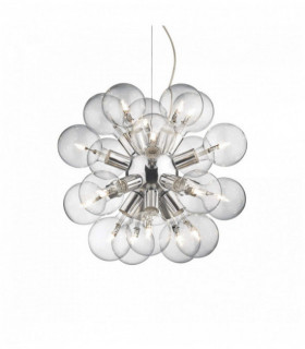 DEA Cromo Pendente 20 lampadine