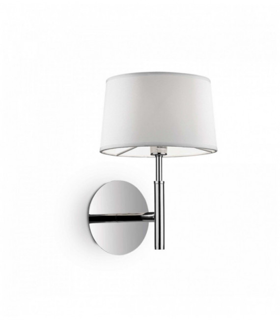 HILTON white wall light 1 bulb