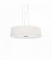 HILTON white pendant light 4 bulbs