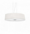 Suspension Blanche HILTON 6 ampoules
