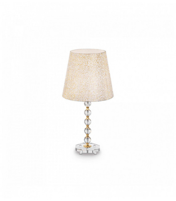 Table lamp Golden QUEEN 1 metal bulb