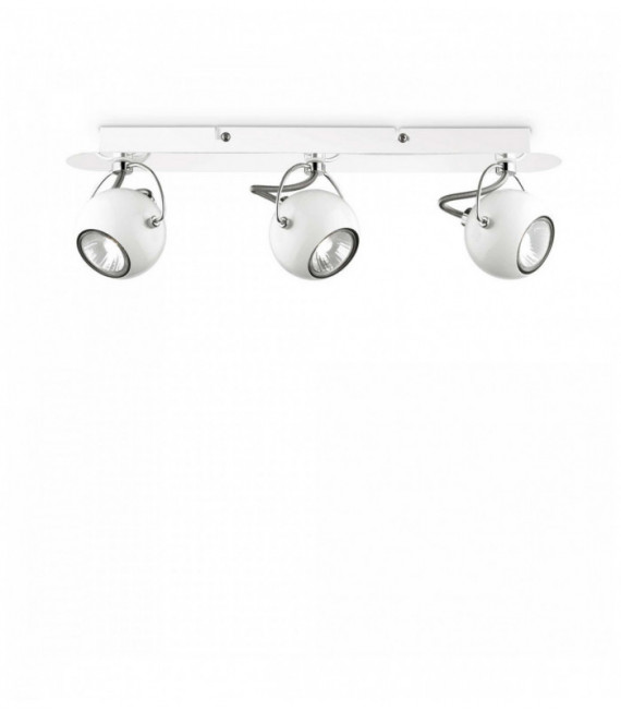 Applique murale Blanche LUNARE 3 ampoules