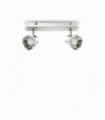 White wall light NOSTALGIA 2 bulbs