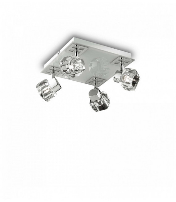 Plafonnier Blanc NOSTALGIA 4 ampoules