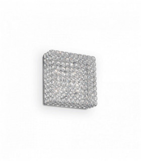 ADMIRAL chrome crystal ceiling light 4 bulbs