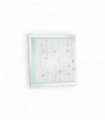 Plafonnier Transparent OCEAN 2 ampoules