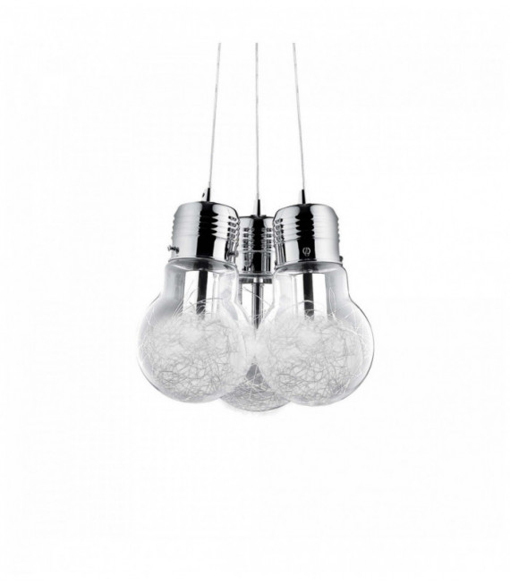 Aluminium Pendelleuchte LUCE MAX 3 Lampen