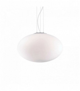 Lámpara colgante CANDY blanca 1 bombilla Ancho 30 Cm