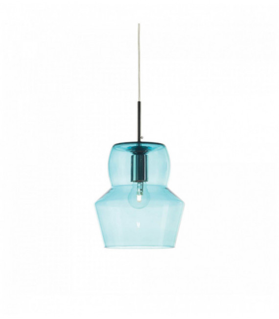 ZENO Blue Suspension 1 Glühlampe Durchmesser 22 cm