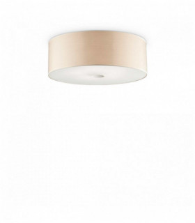 WOODY wood ceiling light 4 bulbs
