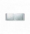 Applique murale Argentée CLIP 2 ampoules