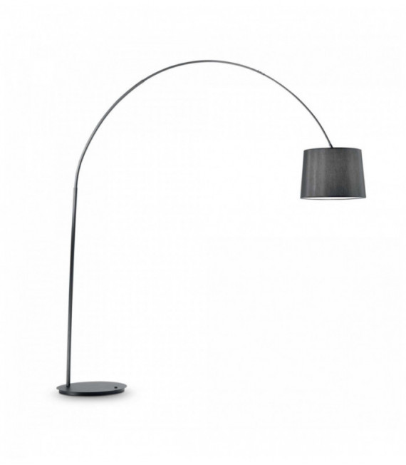 DORSALE schwarze Stehlampe 1 Glühbirne
