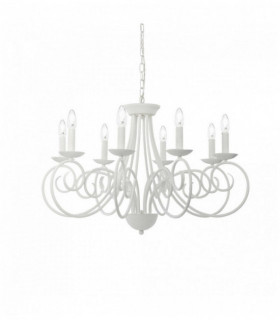 Lampadine SEM 8 a sospensione bianca