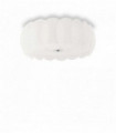 Plafonnier Blanc OVALINO 8 ampoules