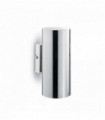 Chrome HOT 2-light wall light