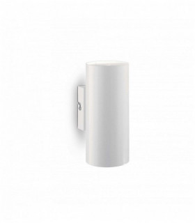 White HOT 2-light wall light