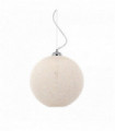 Suspension Blanche BASKET 1 ampoule Diamètre 36 Cm