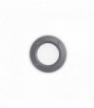 Gray LETI recessed spotlight 1 bulb in resin
