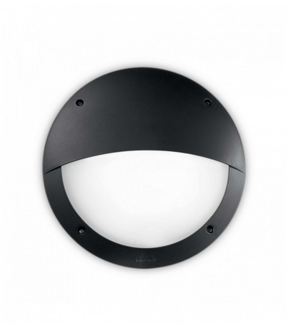 LUCIA schwarze Wandleuchte 1 Glühbirne