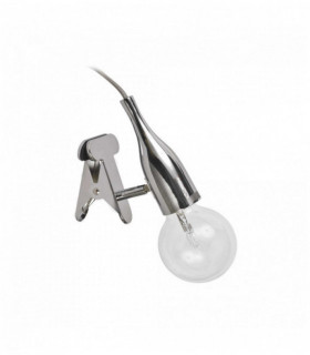 Aplique de pared cromado PICCHIO 1 bombilla