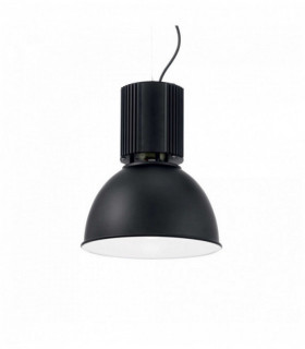 Hanging black hangar 1 bulb