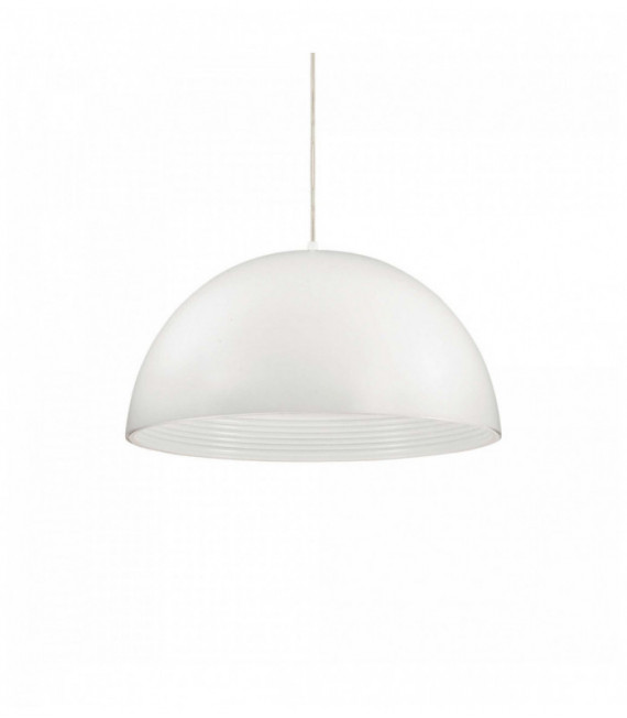Suspension Blanche DON 1 ampoule Diamètre 24 Cm