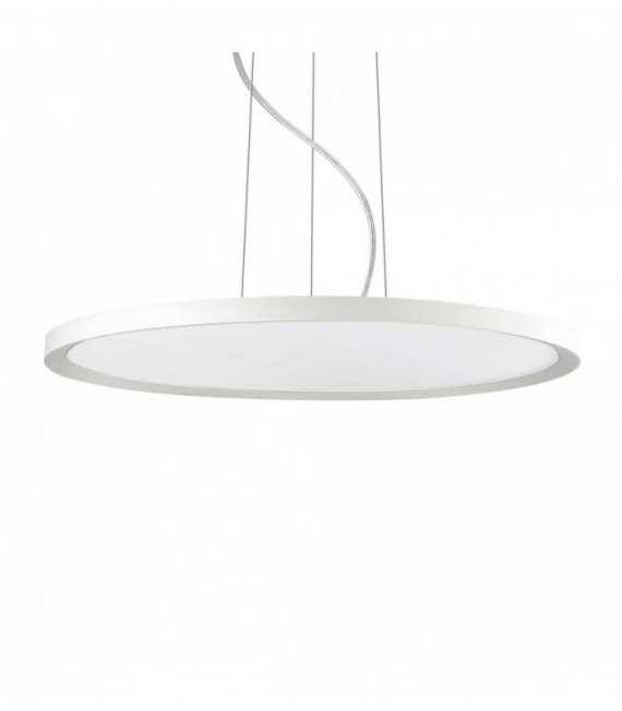 White pendant light UFO 250 bulbs